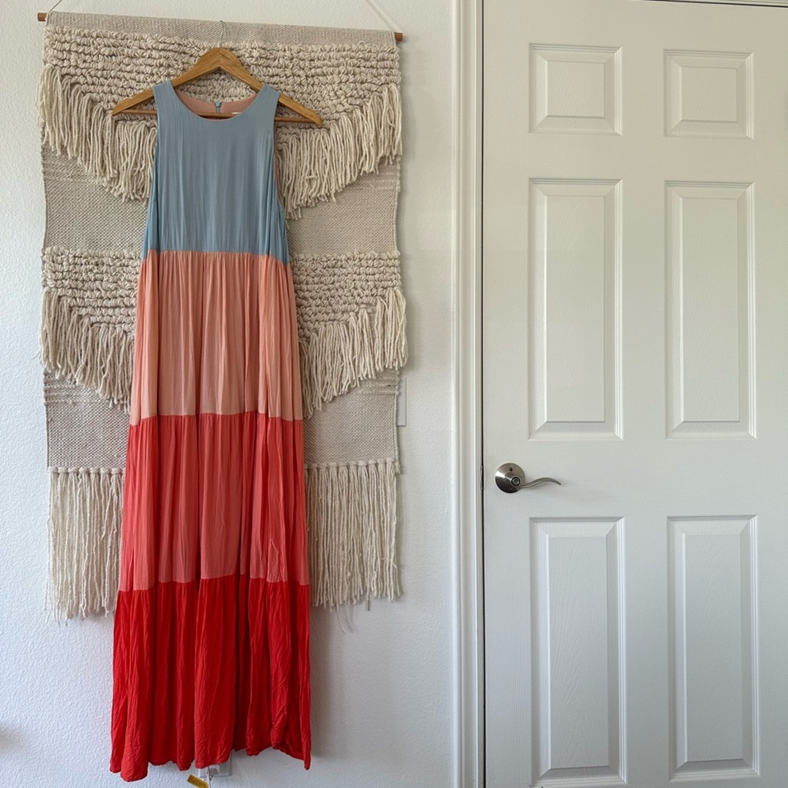 Essentiel Antwerp Bente Colorblock Maxi Dress